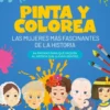 Pinta y colorea las mujeres más fascinantes de la historia