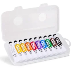Pintura óleo 10 colores 18ml. Primo