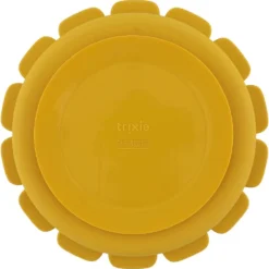 Plato 3 compartimentos silicona león