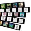 Proyector de dibujos con accesorios 4 All Kids