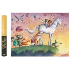 Póster unicornio 30x40cm