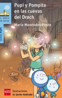 Pupi y Pompita en las cuevas del Drach