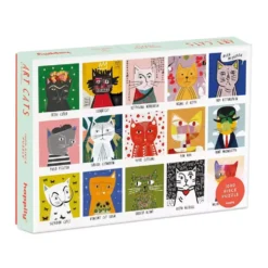 Puzzle Art Cats 1000 piezas. Happily