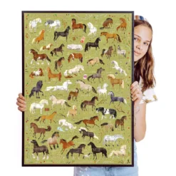 Puzzle caballos 200 piezas Puzzlove