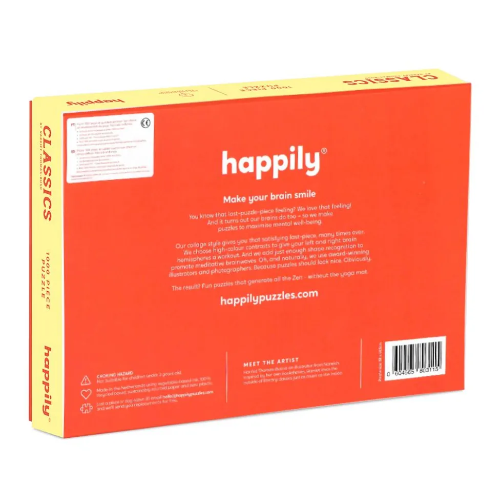 Puzzle Classics 1000 piezas. Happily