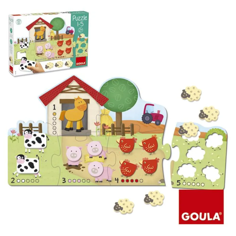Puzzle 1-5 21 piezas