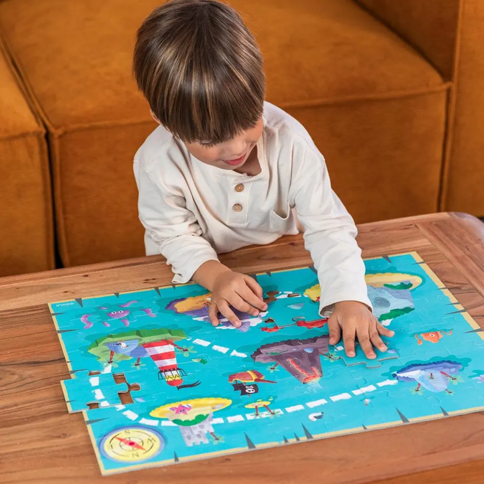Puzzle XXL piratas 48 piezas