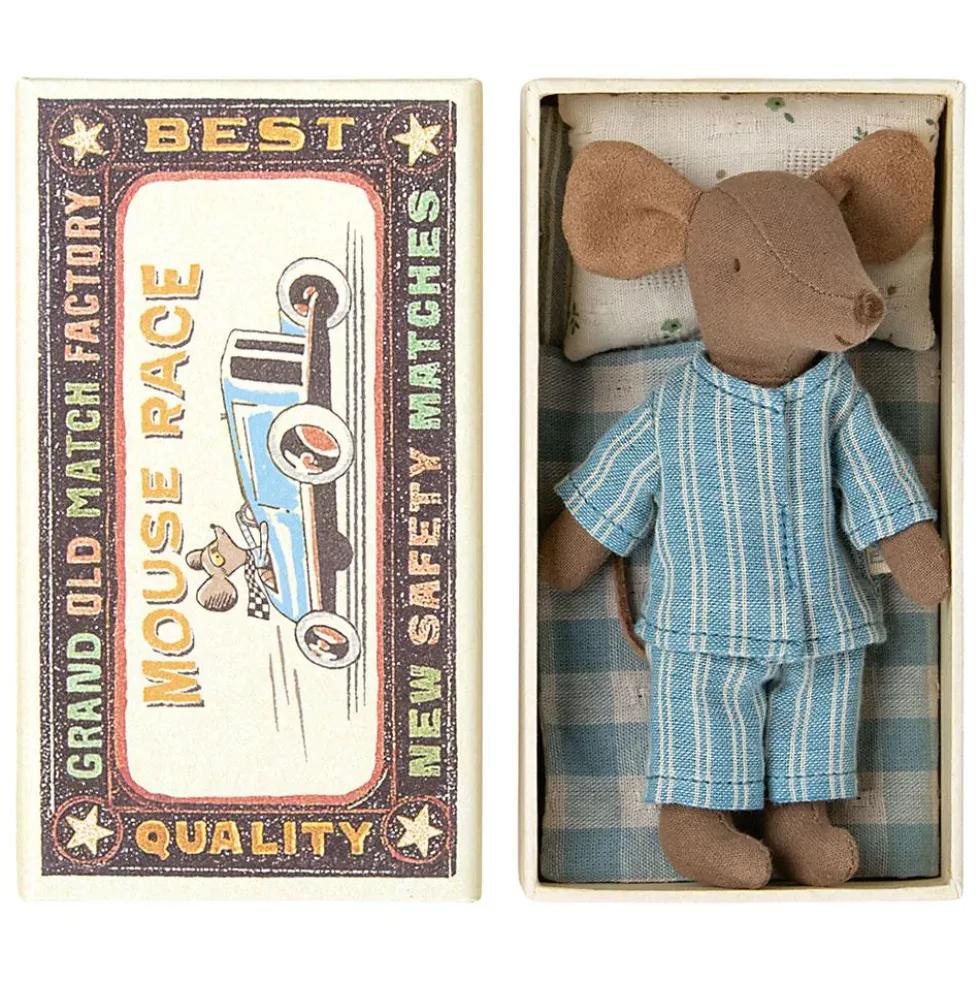 Ratoncito con pijama 13cm en cajita