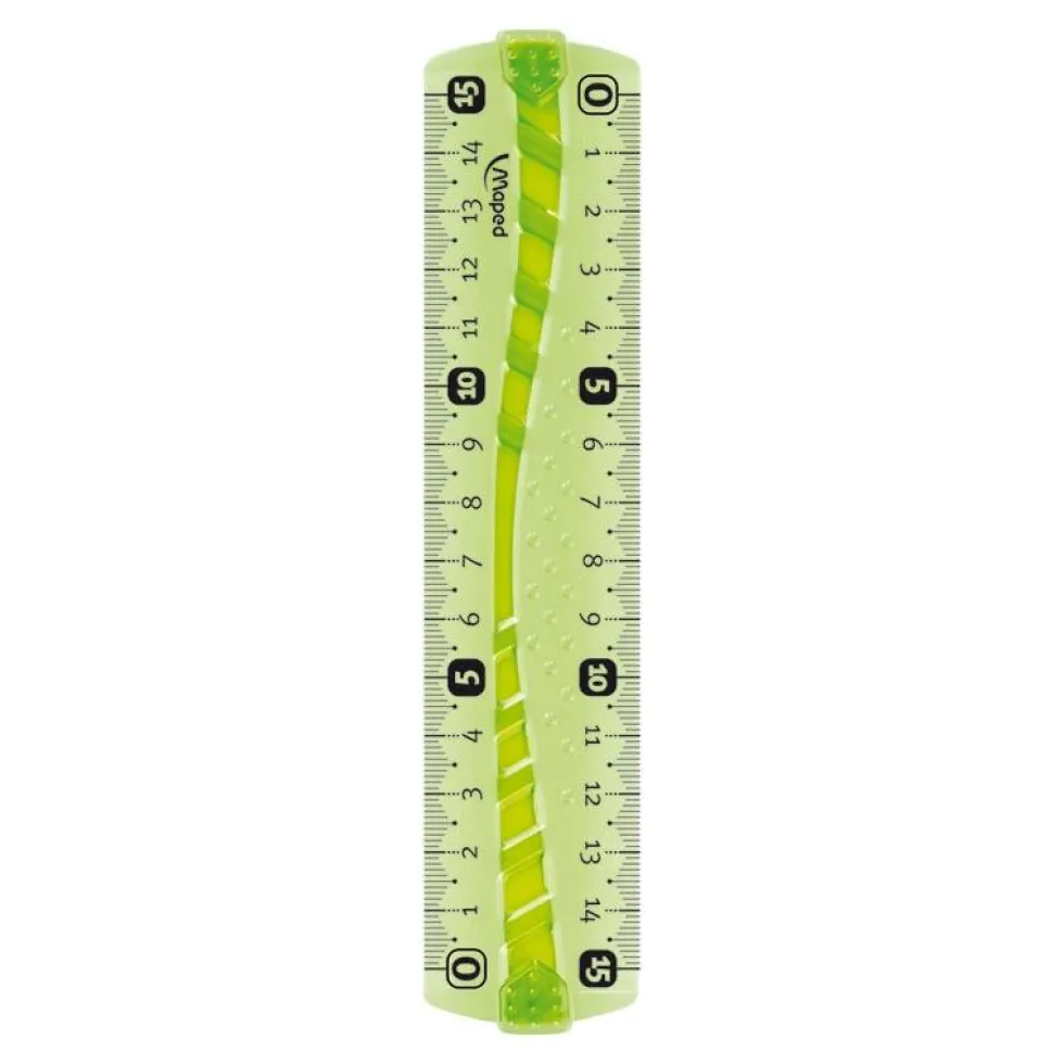 Regla flexible 15cm. Maped