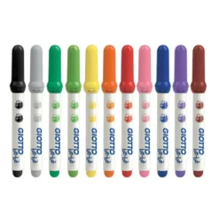 Rotulador 12 colores Giotto be-bé