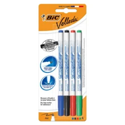 Rotulador para pizarra blanca 1721 fine 4 colores Velleda
