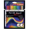 Rotulador punta pincel 18 colores Stabilo Pen 68 Arty