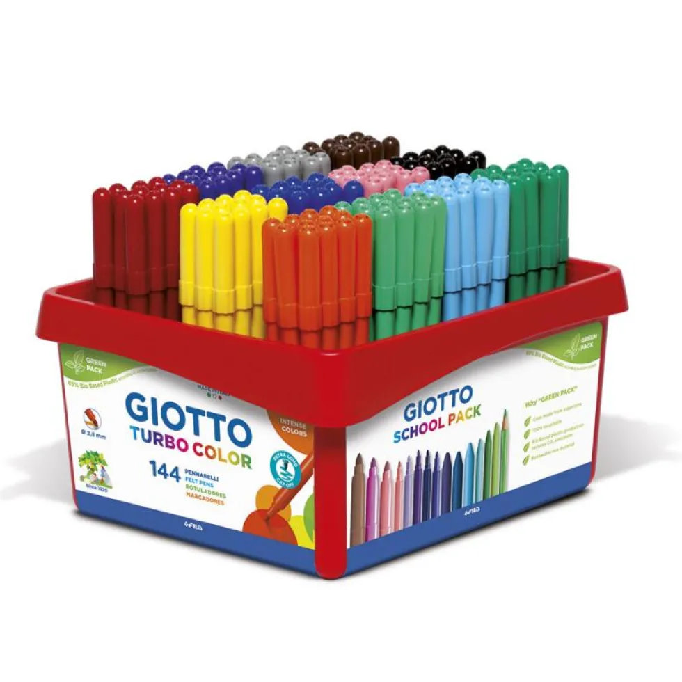 Rotulador 144 unidades Giotto Turbo Color