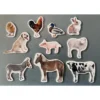 Set animales de granja magnéticos 10 piezas