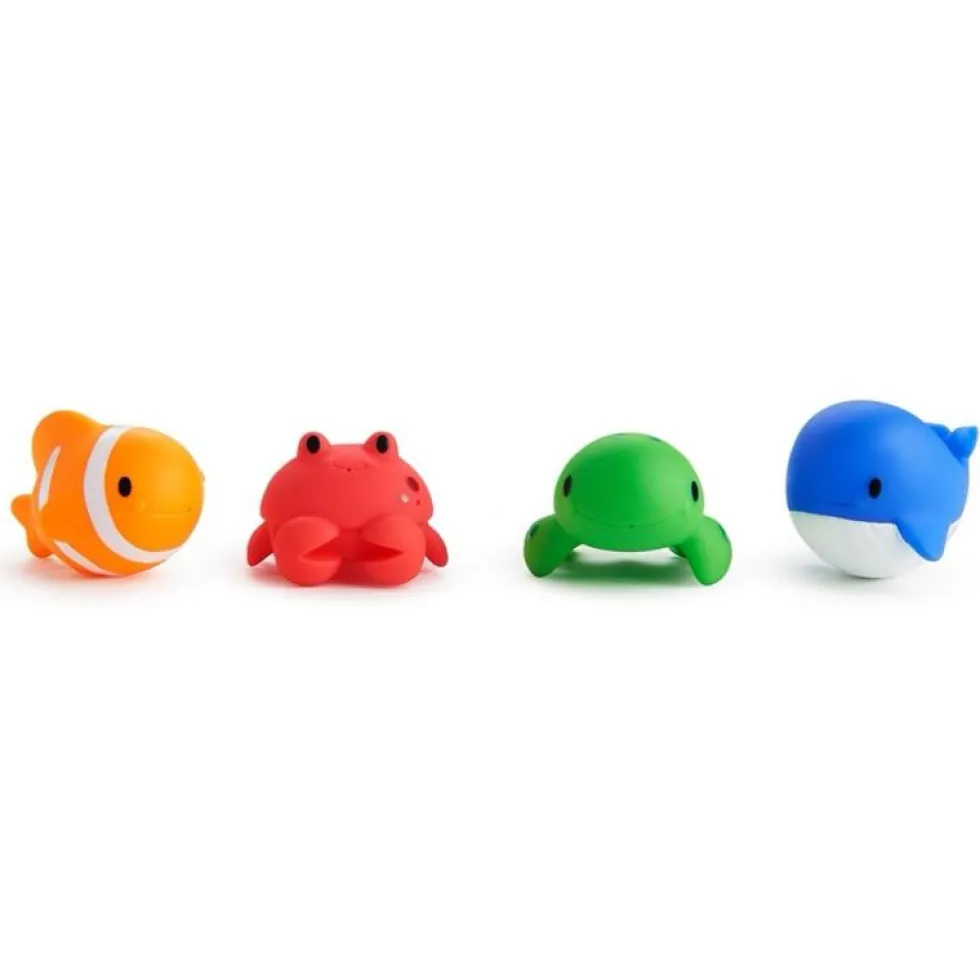 Set 4 animalitos marinos baño