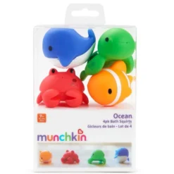 Set 4 animalitos marinos baño