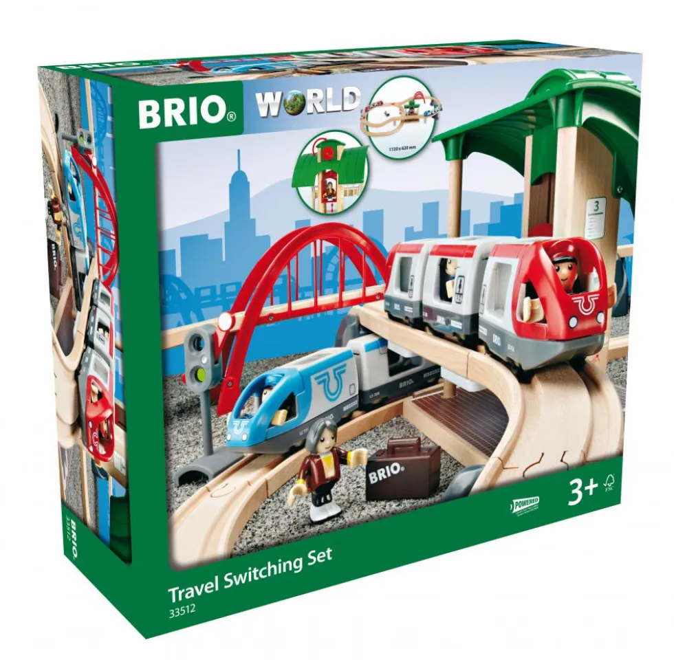 Set circuito tren de pasajeros