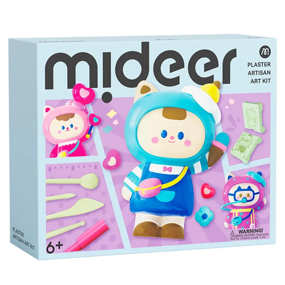 Set crea y decora muñequitas de escayola