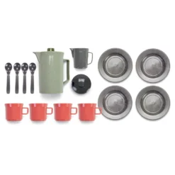 Set de café Eco Green Bean 17 piezas (Colores surtidos)