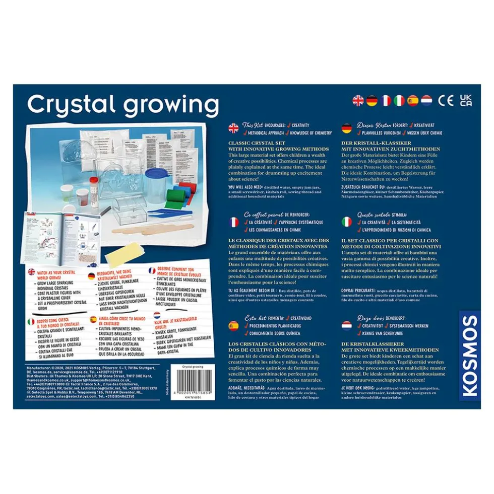 Set de creación de cristales Crystal growing
