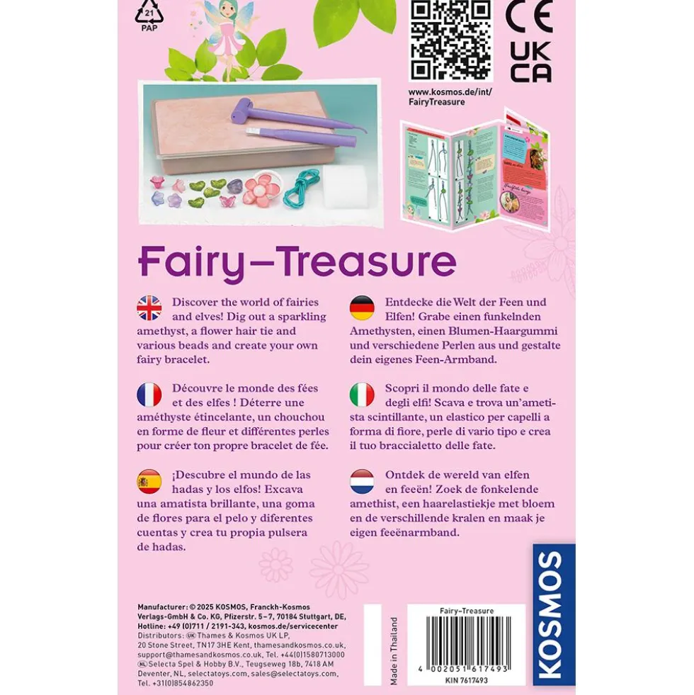 Set de excavación hadas Fairy treasure