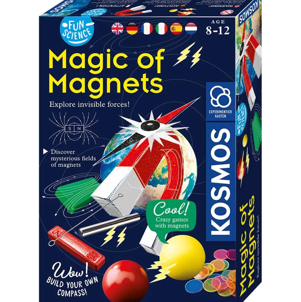Set de experimentación magnetismo Magic of magnets