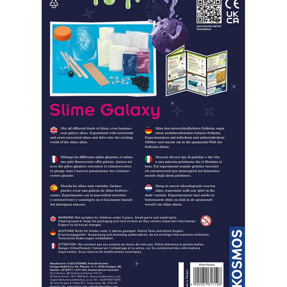 Set de experimentación Slime galaxy