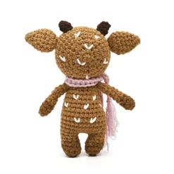 Set de ganchillo DIY ciervo amigurumi