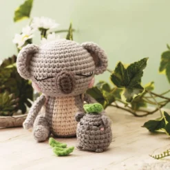 Set de ganchillo DIY koala amigurumi