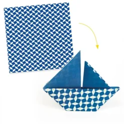 Set de papel para origami surtido 100 hojas 20X20cm.