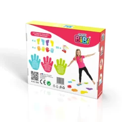 Set de 8 piezas manos y pies Soft Bibi con actividades