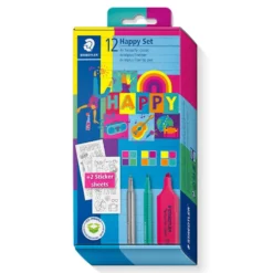 Set Happy Line 12 pzas escribe y colorea