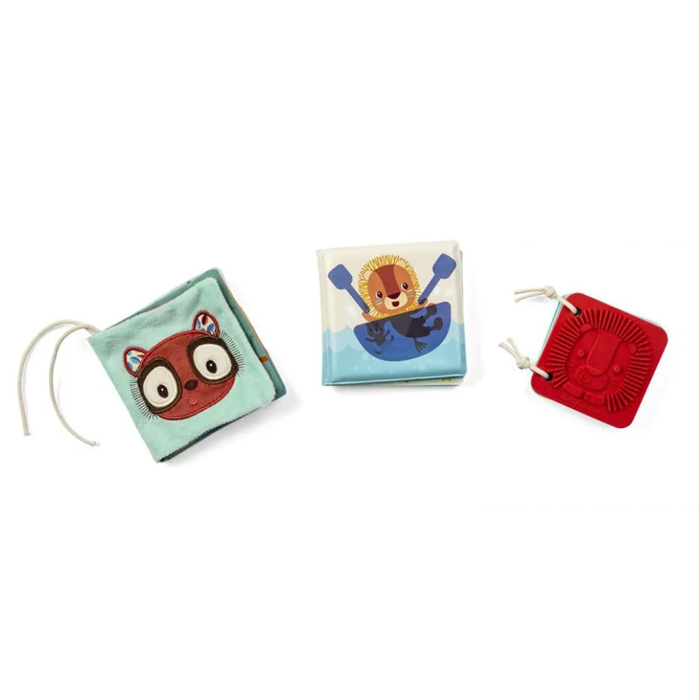 Set 3 libros sensoriales Jack