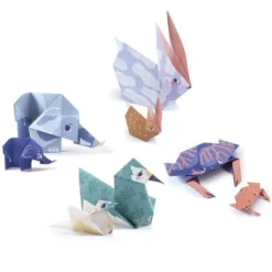 Set origami familia de animales