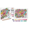 Set pinta por números acrílico 21col. 3ml Color Experience con lienzo
