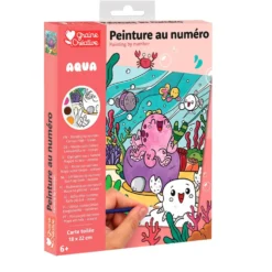 Set pintar por números océano
