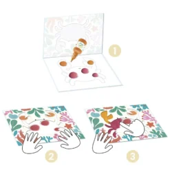 Set pintura de dedos animales