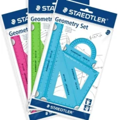 Set reglas escolares colores surtidos