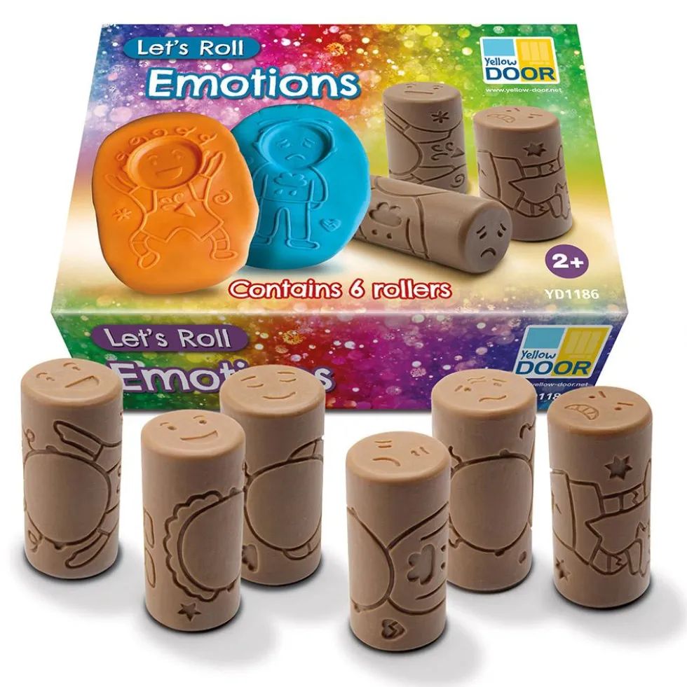 Set 6 rodillos para modelar emociones