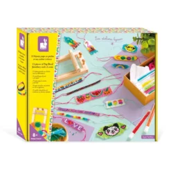 Set telar de hilo con cuentas crea 13 joyas