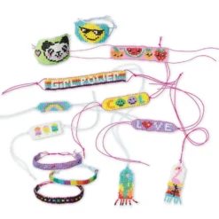 Set telar de hilo con cuentas crea 13 joyas