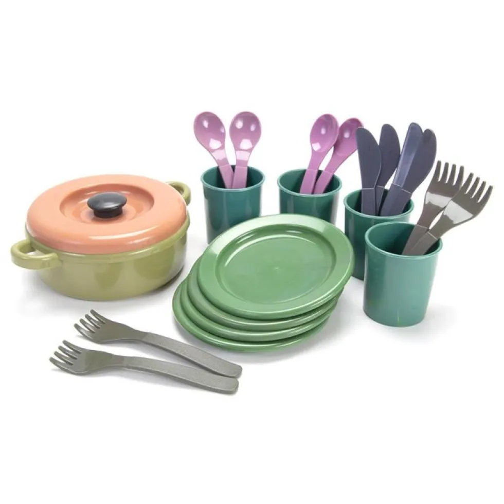 Set vajilla Eco Green Bean (Colores surtidos)