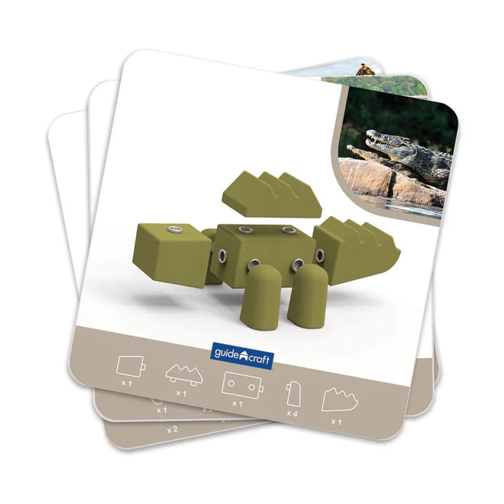 Snap block animales 33 pzas.