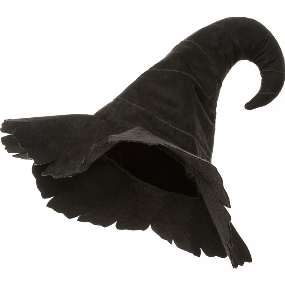 Sombrero de bruja negro