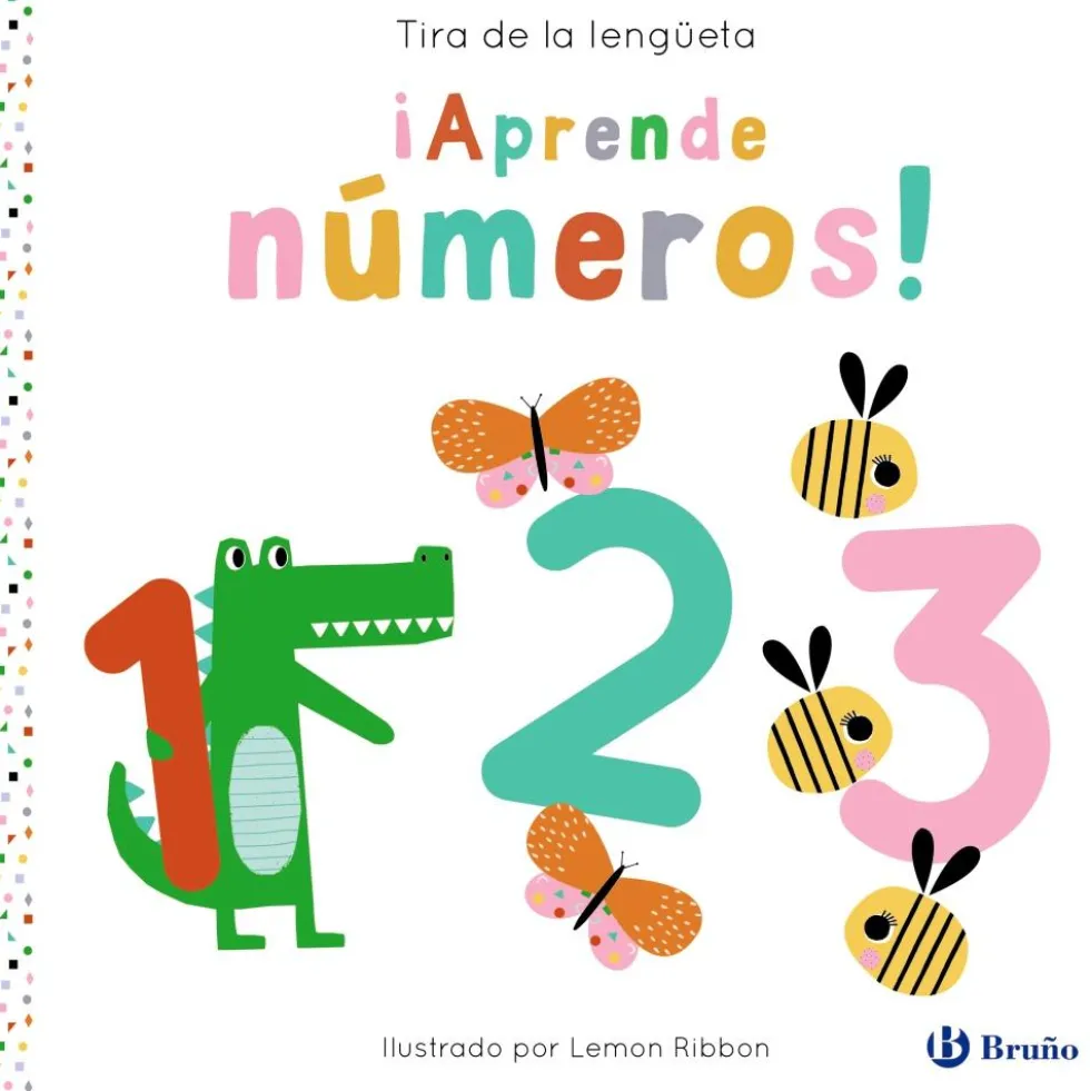 Tira de la lengüeta. ¡Aprende números!
