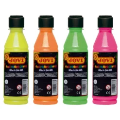 Témpera líquida fluorescente 250ml. Jovi