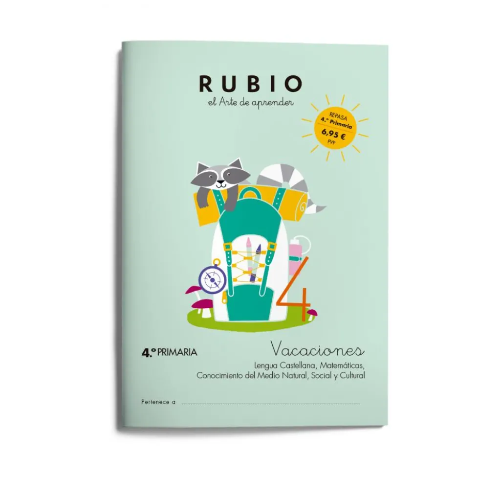 Vacaciones RUBIO (4.º de Primaria) 2.ª ed.