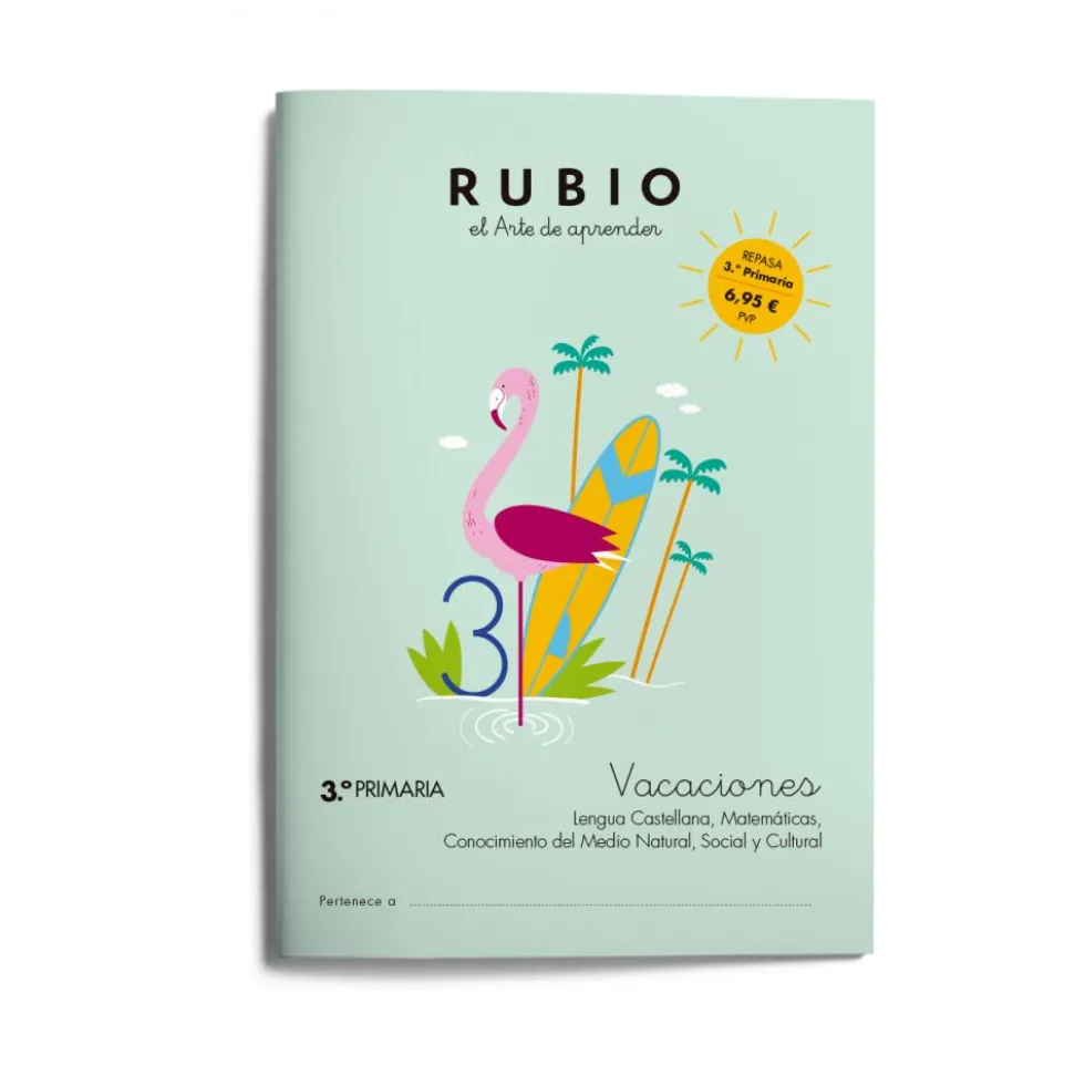 Vacaciones RUBIO 3º primaria, 2ª edición
