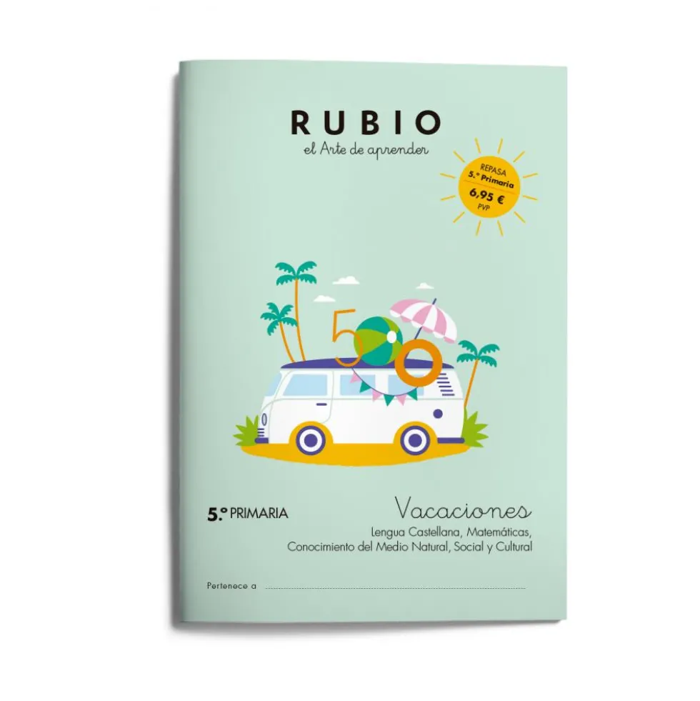Vacaciones RUBIO 5º primaria, 2ª edición