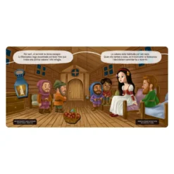 Versión catalán: La Blancaneu i els set nans
